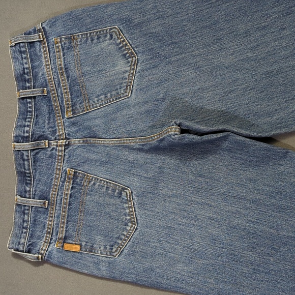 Cinch Jeans Men's 35x32 Blue Western Denim Green Label Relaxed Cowboy Rodeo - Picture 3 of 10